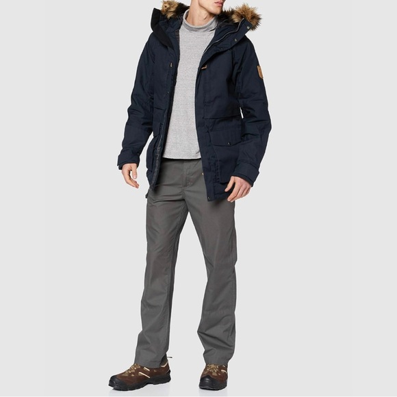 FJALLRAVEN Barents Parka - Men’s Large - Navy Blue - Picture 4 of 16